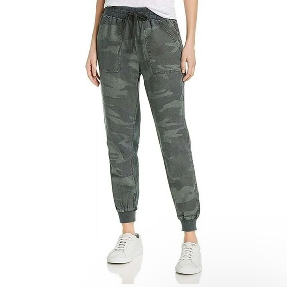 NWT Splendid Camo Joggers Pants Women Size Small - Picture 1 of 8